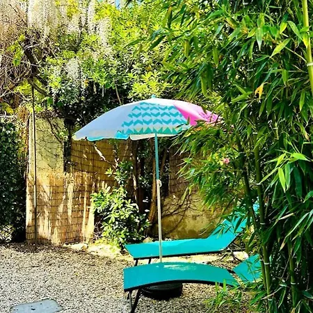 Mon Cocon Douillet Au Calme - Pres De Nice - Avec Jardin Et Clim *